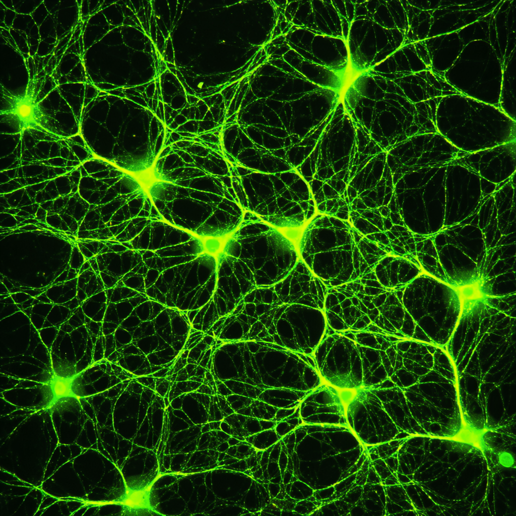 Human Brain Microvascular Endothelial Cells Expressing GFP-AEQ in Mitochondria