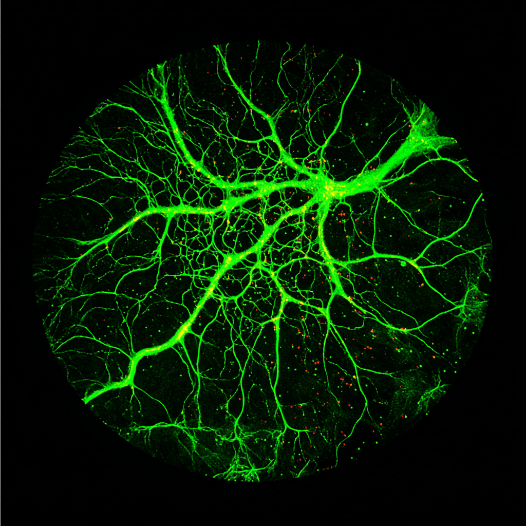 Human Brain Microvascular Endothelial Cells Expressing VE-CAD-GFP